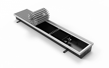 Конвектор Vitron с естественной конвекцией без вентилятора (глубина 110мм, ширина 360мм, длина 1000м